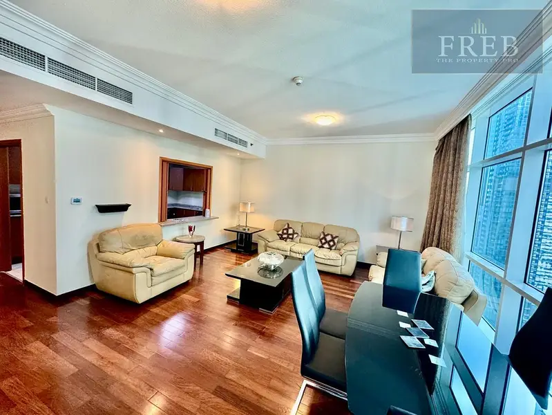 Luxury Furnished | Sea View | Higher Floor | 2BR